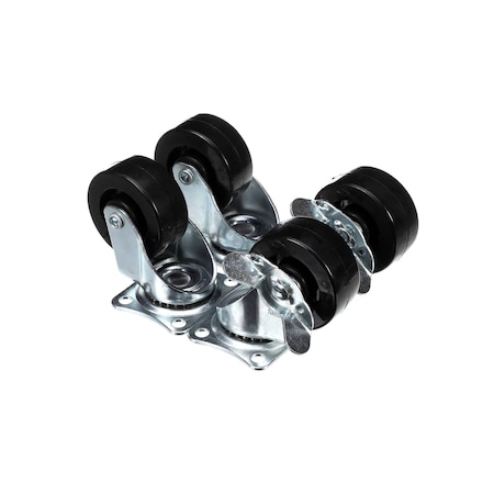 Arctic Air 2 LOCK & 2 NONLOCKING CASTERS 68028K